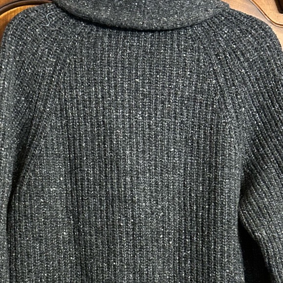 Marine Layer Mens Large Maurice Cardigan “Soot” grey wool alpaca - Picture 5 of 10